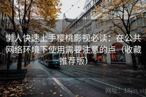 懒人快速上手樱桃影视必读：在公共网络环境下使用需要注意的点（收藏推荐版）