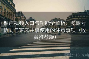 榴莲视频入口与功能全解析：多账号协同与家庭共享使用的注意事项（收藏推荐版）