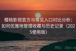 樱桃影视官方与常见入口对比分析：如何优雅地管理收藏与历史记录（2025使用版）