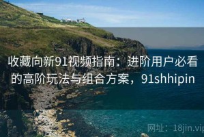 收藏向新91视频指南：进阶用户必看的高阶玩法与组合方案，91shhipin