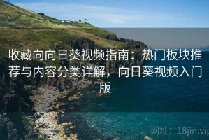 收藏向向日葵视频指南：热门板块推荐与内容分类详解，向日葵视频入门版