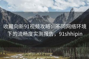 收藏向新91视频攻略：不同网络环境下的流畅度实测报告，91shhipin