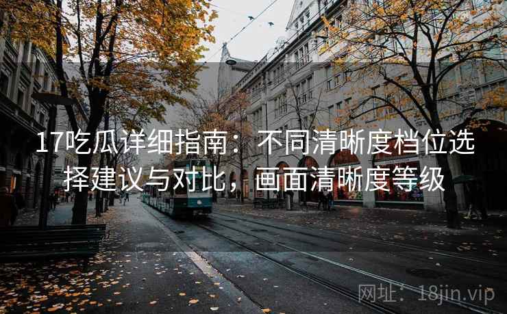 17吃瓜详细指南：不同清晰度档位选择建议与对比，画面清晰度等级