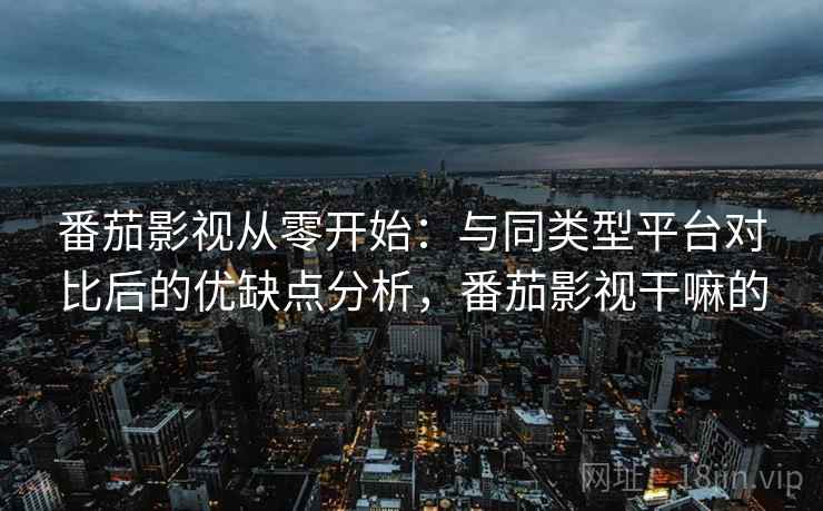 番茄影视从零开始：与同类型平台对比后的优缺点分析，番茄影视干嘛的