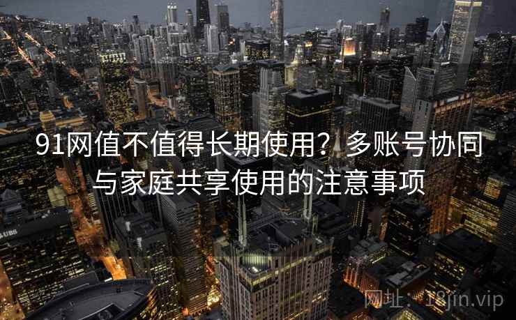 91网值不值得长期使用？多账号协同与家庭共享使用的注意事项