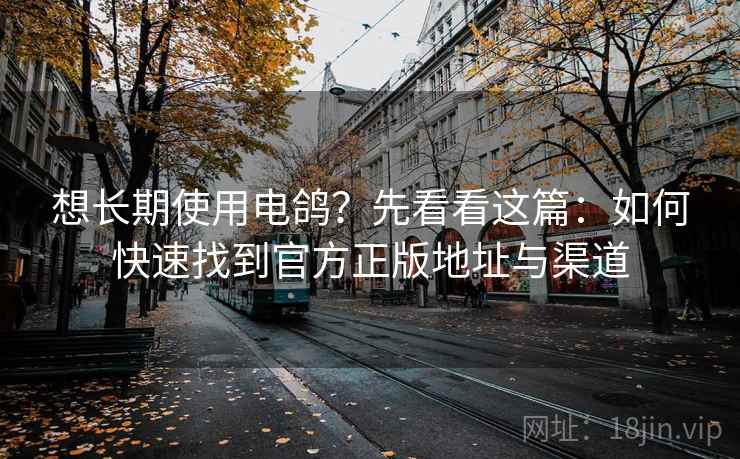 想长期使用电鸽？先看看这篇：如何快速找到官方正版地址与渠道