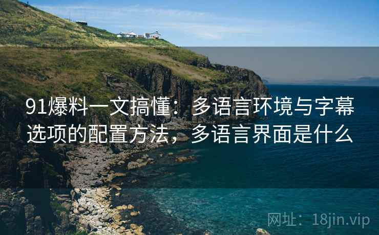 91爆料一文搞懂:多语言环境与字幕选项的配置方法,多语言界面是什么 91爆料一文搞懂:多语言环境与字幕选项的配置方法,多语言界面是什么